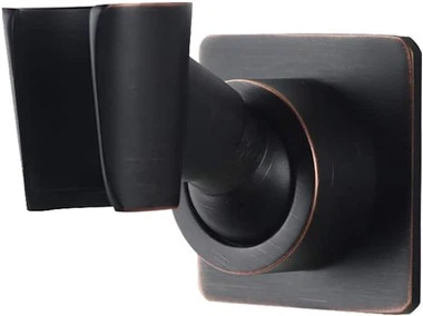 Suporte para chuveiro-de bronze polido a óleo